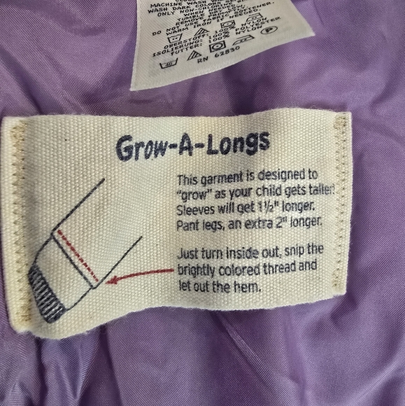 Lands End Kids Snow Overalls - Picture 6 of 12